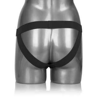 CALEX STRAP ON HARNESS PACKER GEAR JOCK STYLE BLACK