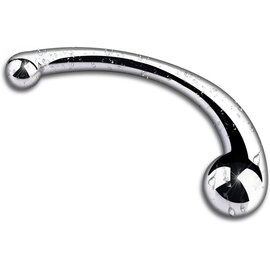 WAND DOUBLE ENDED G SPOT P SPOT STAINLESS LARGE