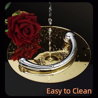 WAND DOUBLE ENDED G SPOT P SPOT STAINLESS LARGE