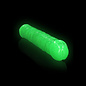 SHOTS DILDO REALROCK GLOW DOUBLE ENDED 15"