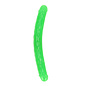 SHOTS DILDO REALROCK GLOW DOUBLE ENDED 15"