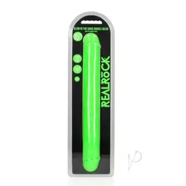 SHOTS REALROCK GLOW DOUBLE ENDED DILDO 15"