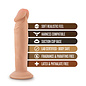 DR SKIN DILDO 6" VANILLA