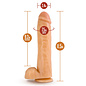 HUNG RIDER DILDO HAMMER 11" VANILLA