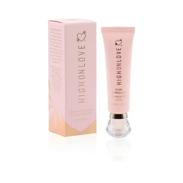 HIGH ON LOVE DIAMOND MINI STIMULATING O' GEL HEMP SEED OIL