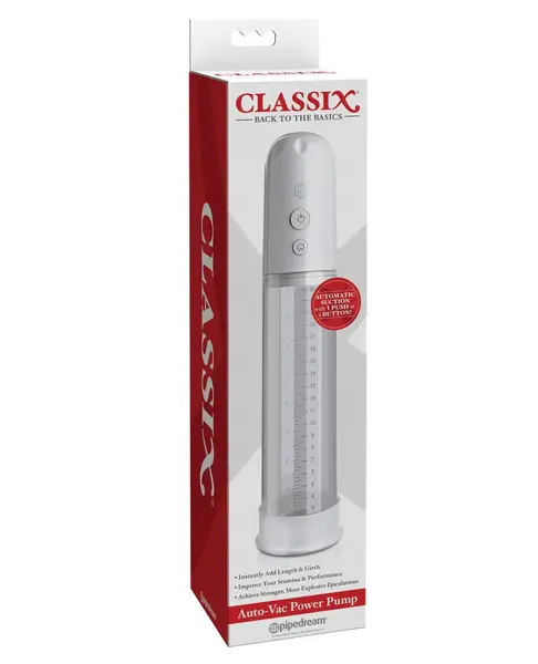PIPEDREAM PUMP CLASSIX AUTO VAC POWER