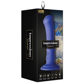 BLUSH IMPRESSIONS SANTORINI G-SPOT P-SPOT VIBE BLUE