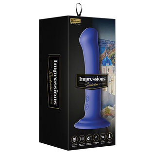 IMPRESSIONS SANTORINI G-SPOT P-SPOT VIBE BLUE