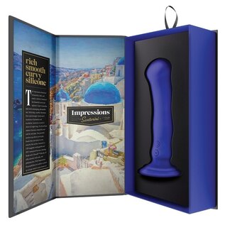 IMPRESSIONS SANTORINI G-SPOT P-SPOT VIBE BLUE