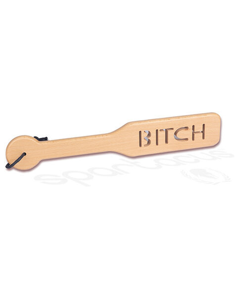 SPARTACUS WOOD PADDLE BITCH