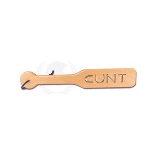 SPARTACUS WOOD PADDLE CUNT
