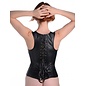 LACE UP CORSET AND THONG