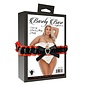 BARELY BARE BRA & THONG SET SATIN & LACE PLUS SIZE