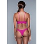 BE WICKED BIKINI GIANNA 2 PIECE NEON PINK EXTRA LARGE