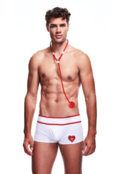 ENVY DR LOVE BRIEF SET WHITE