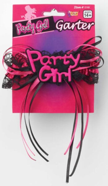 FORUM NOVETIES INC. GARTER PARTY GIRL