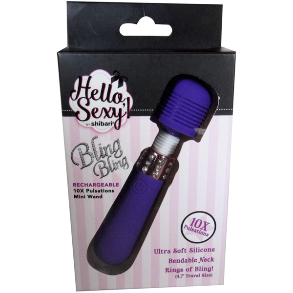 HELLO SEXY MINI WAND  BLING BLING