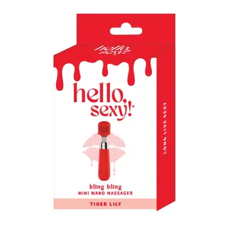 HELLO SEXY MINI WAND  BLING BLING