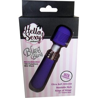 HELLO SEXY MINI WAND  BLING BLING