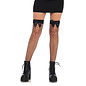 LEG AVENUE THIGH HIGHS NET WITH BOW ONE SIZE