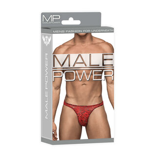 MALE POWER BONG THONG STRETCH LACE