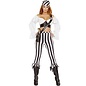 ROMA COSTUME BEAUTIFUL PIRATE MATE BLACK/ WHITE
