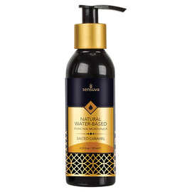 SENSUVA NATURAL SALTED CARAMEL WATER BASED LUBRICANT 4 OZ