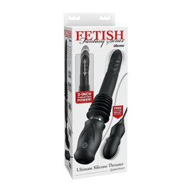 PIPEDREAM FETISH FANTASY THRUSTER VIBE 6" BLACK
