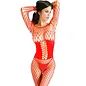 SAVAGE BODYSTOCKING NET RED