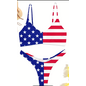 "OH" BIKINI AMERICAN FLAG XL