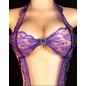 "OH" BODYSUIT LACED PURPLE O/S