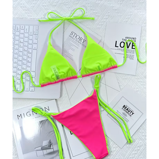 "OH" BIKINI HIGH WAIST SIDE TIE