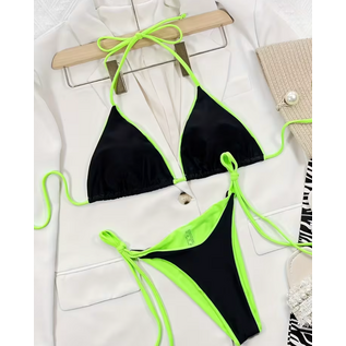 "OH" BIKINI HIGH WAIST SIDE TIE