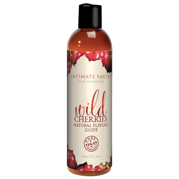 INTIMATE EARTH WILD CHERRIES NATURAL GLIDE 2 OZ