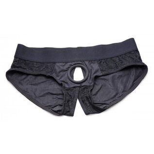 STRAP U HARNESS ENVY CROTCHLESS BLACK