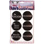 BACHELOR PARTY PIN SET BLACK