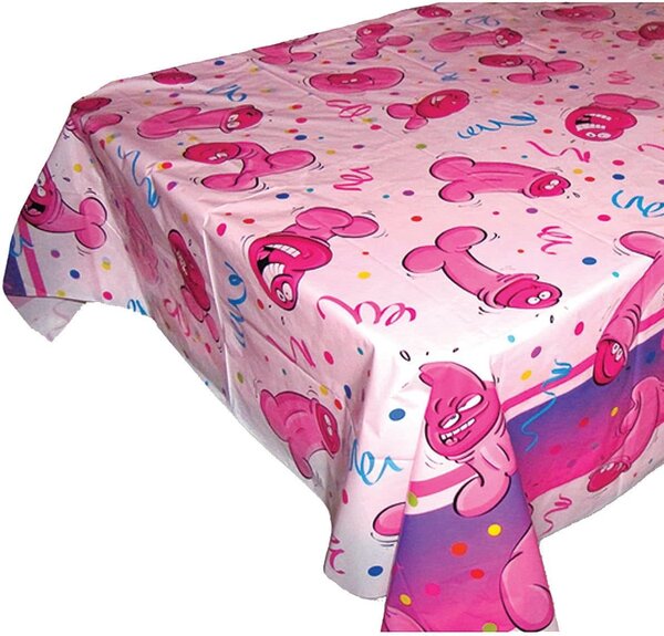 OZZE CREATIONS TABLE COVER BACHELORETTE PECKER