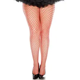 MUSIC LEGS PANTYHOSE MINI NET RED QUEEN