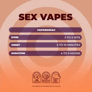 NUUD SEX VAPE VANILLA PEACH MALE