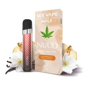 NUUD SEX VAPE VANILLA PEACH MALE
