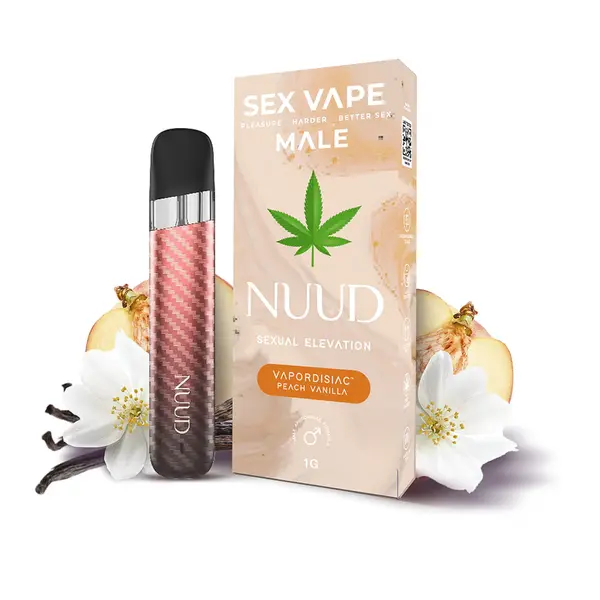 NUUD SEX VAPE VANILLA PEACH MALE