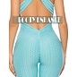 "O" HEAVENS ATHLETIC ROMPER BUBBLE TEAL SMALL
