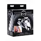 MASTER SERIES RIKERS STAINLESS STEEL CHASTITY CAGE WITH LOCK