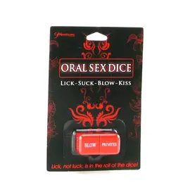 PIPEDREAM DICE ORAL SEX LICK SUCK BLOW KISS