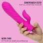 CALEX RABBIT VIBE CHUBBY GYRATING TICKLER