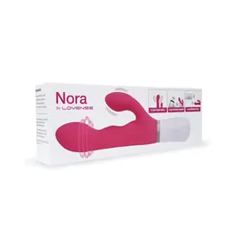 LOVENSE RABBIT NORA RABBIT ROTATING HEAD PINK