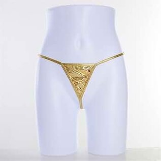"OH" G STRING MICRO METALLIC ONE SIZE