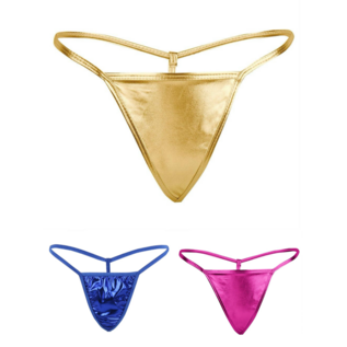 "OH" G STRING MICRO METALLIC ONE SIZE