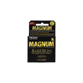 TROJAN MAGNUM BARESKIN CONDOM 3 PACK