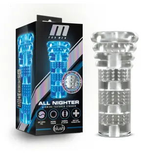 BLUSH M FOR MEN ALL NIGHTER STROKER CLEAR